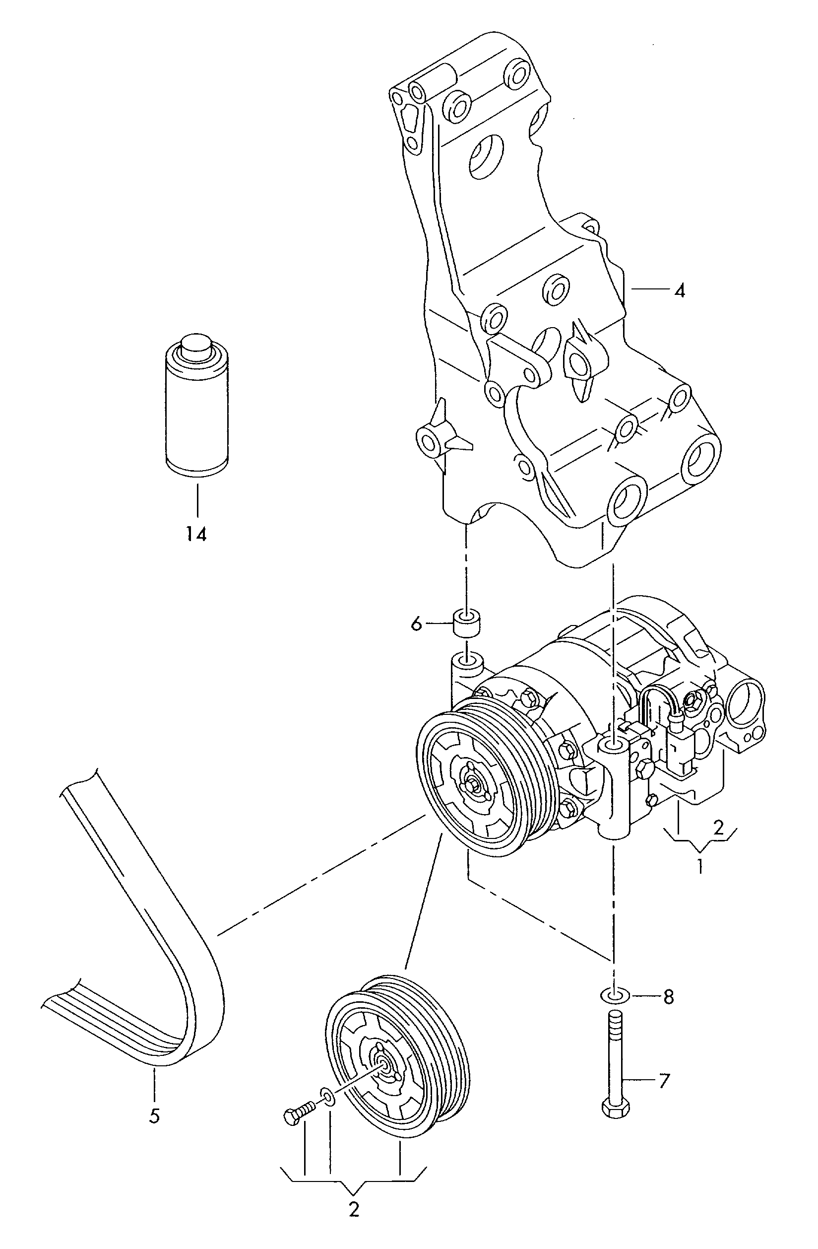 VAG 4F0260810G - Compressore, Climatizzatore www.autoricambit.com