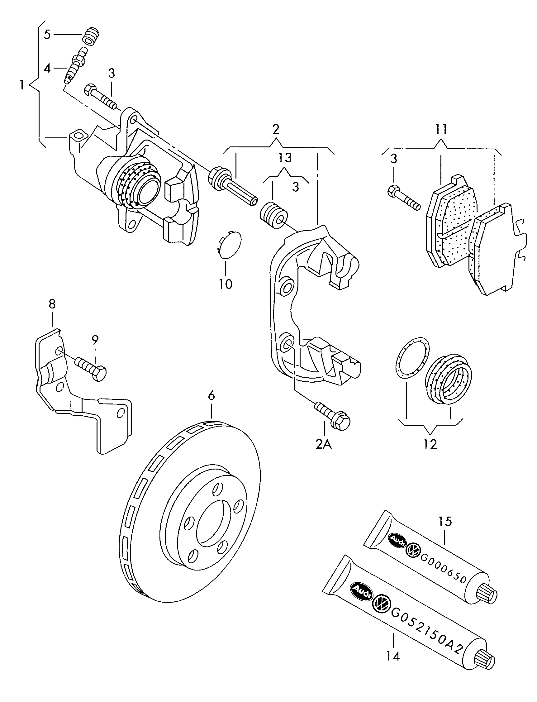 VAG 8E0 615 301 B - Discofreno www.autoricambit.com