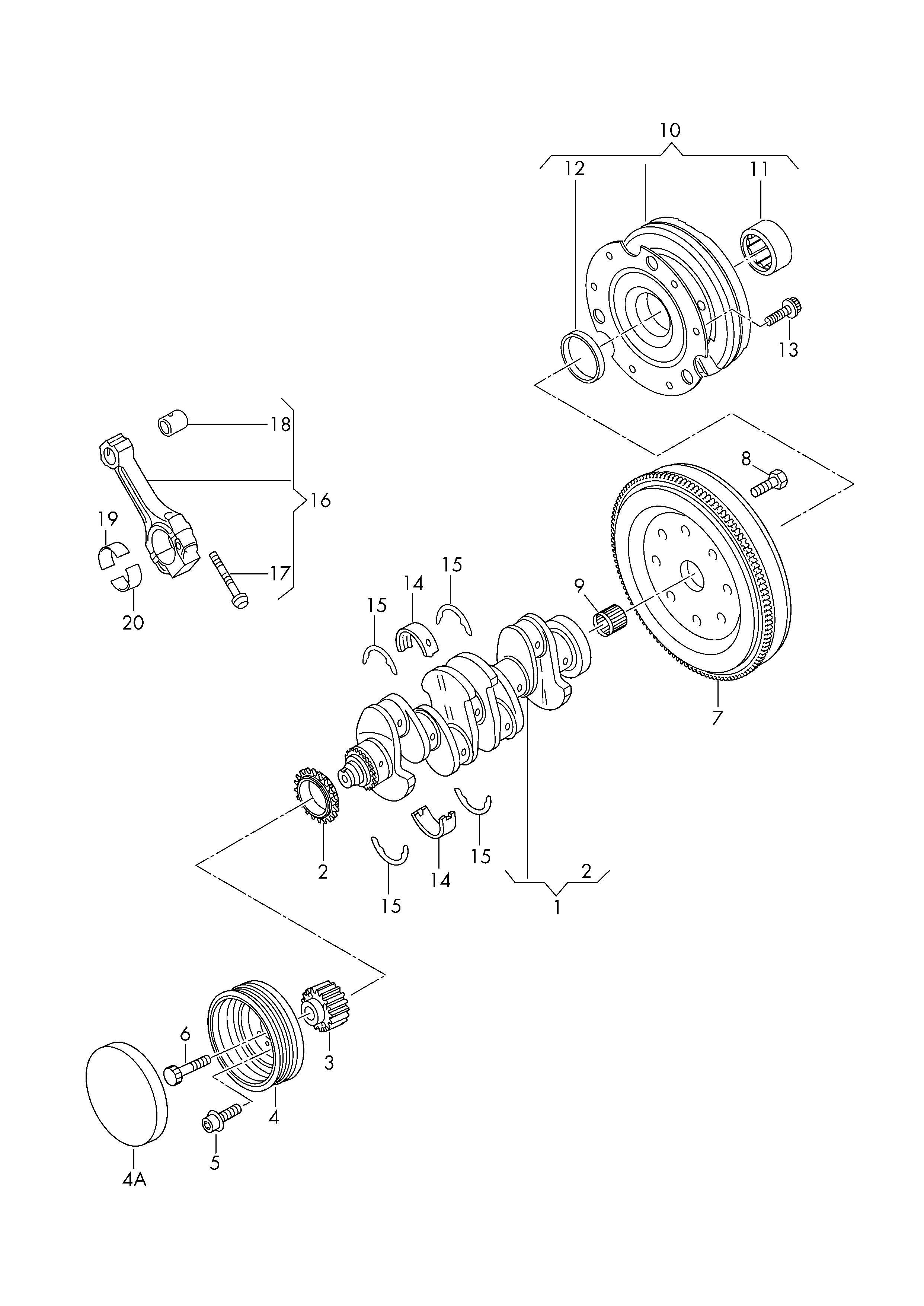 VAG 0B1 105 266 AH - Volano www.autoricambit.com