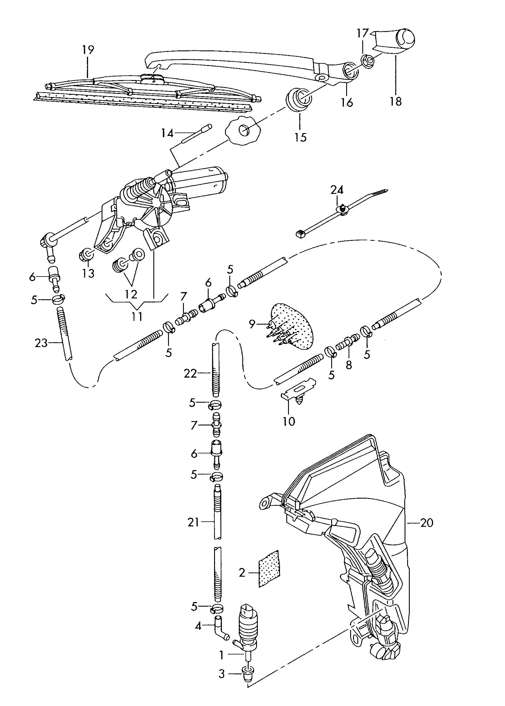 VAG 8R0955711B - Motore tergicristallo www.autoricambit.com