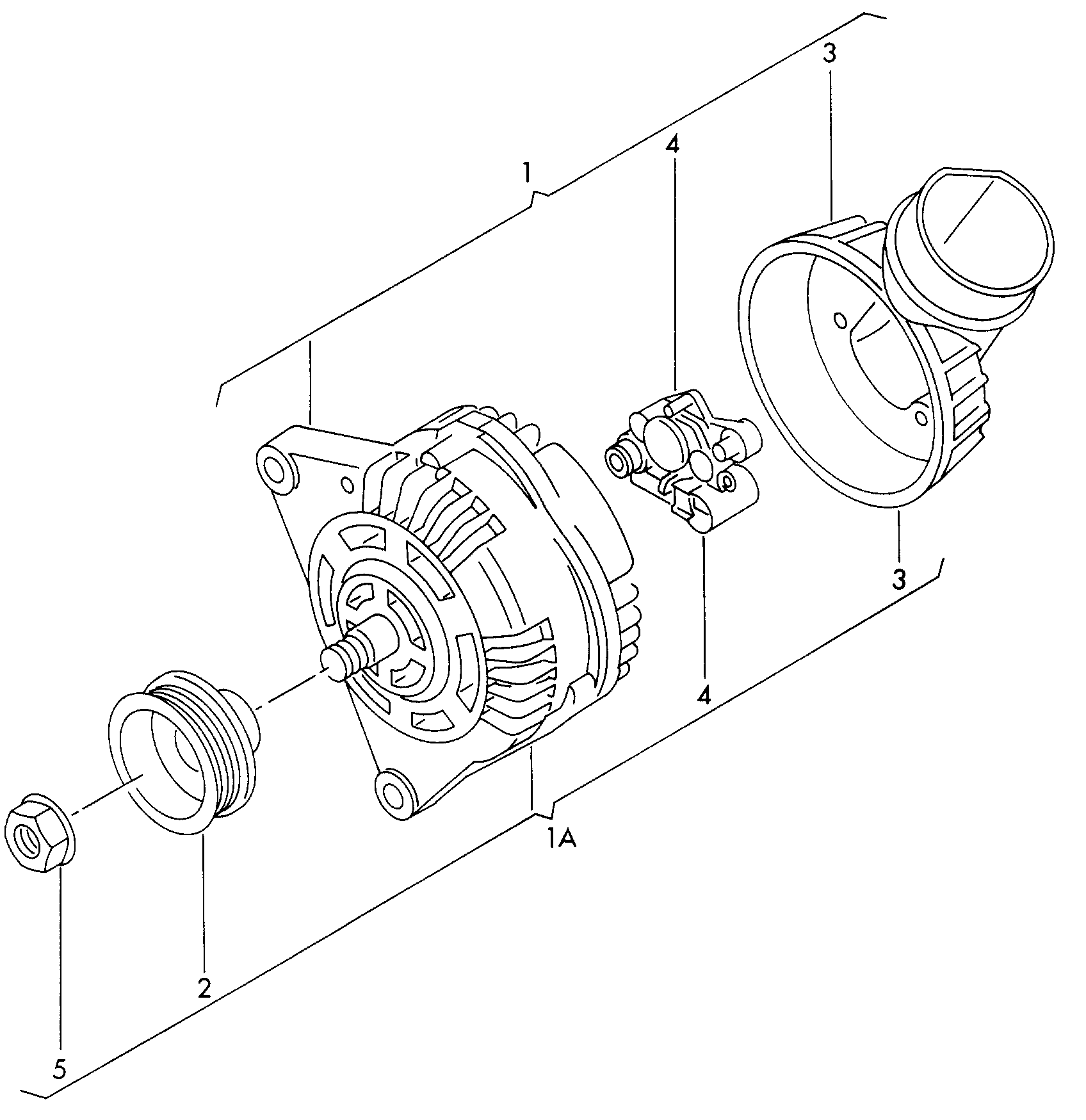 VAG 078 903 803A - Regolatore di tensione del generatore www.autoricambit.com