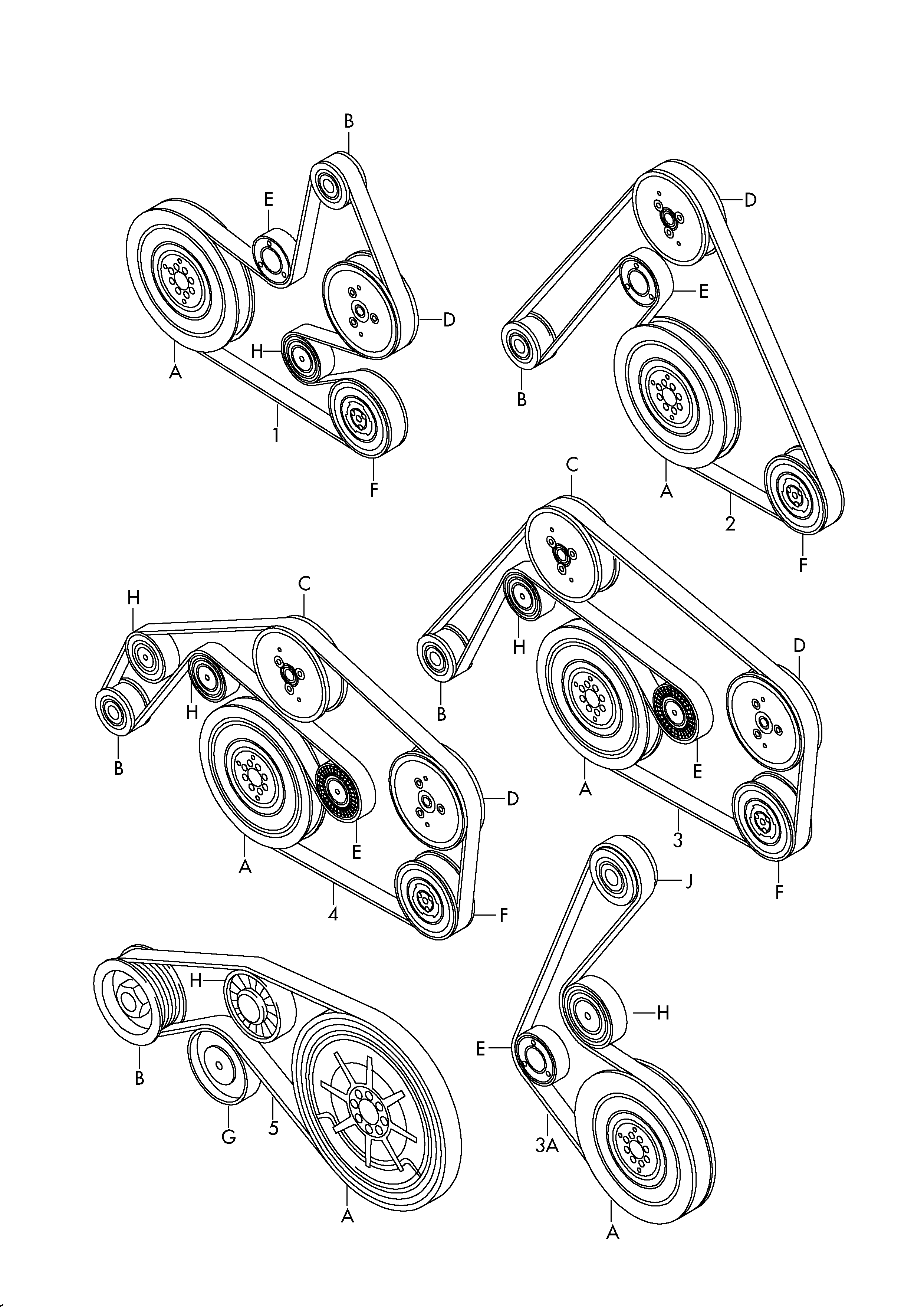 VAG 059903137P - Cinghia Poly-V www.autoricambit.com