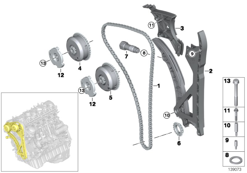 BMW 11 31 7 534 251 - Anello di tenuta, vite di scarico olio www.autoricambit.com