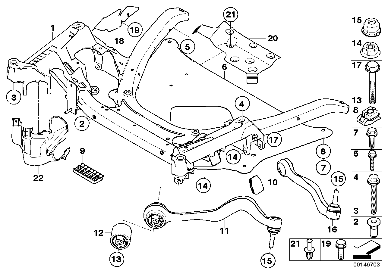 BMW 31 12 6 777 940 - Sospensione a ruote indipendenti www.autoricambit.com