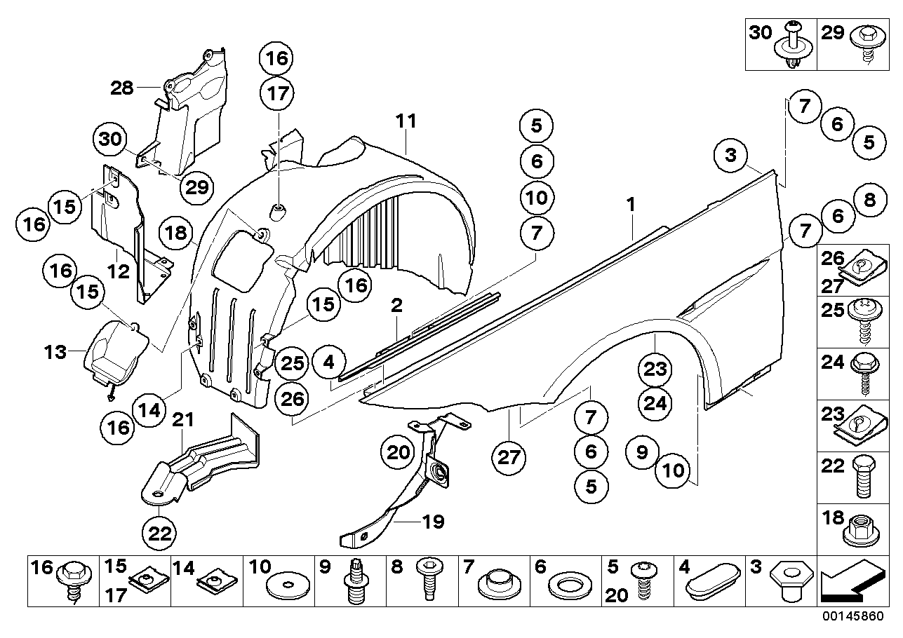 BMW 07 14 7 129 160 - Bullone/Vite www.autoricambit.com