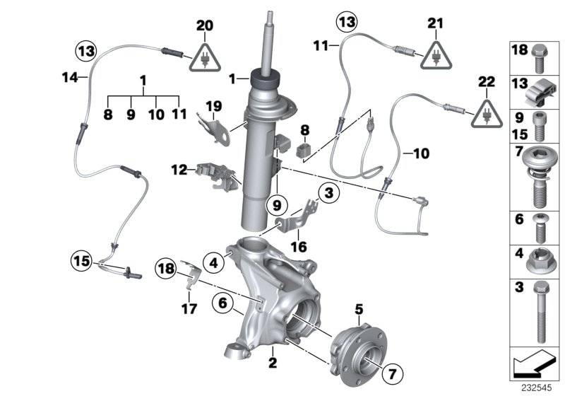 BMW 31206850154 - Kit cuscinetto ruota www.autoricambit.com