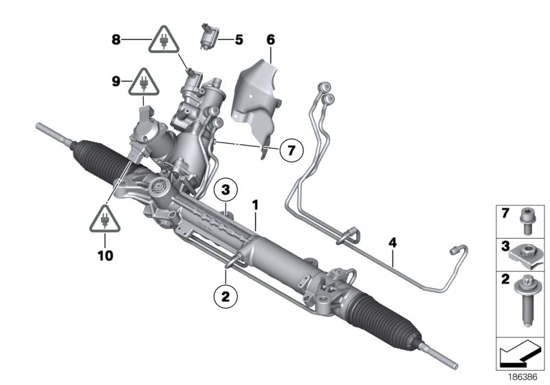 BMW 32 10 6 795 225 - Scatola guida www.autoricambit.com