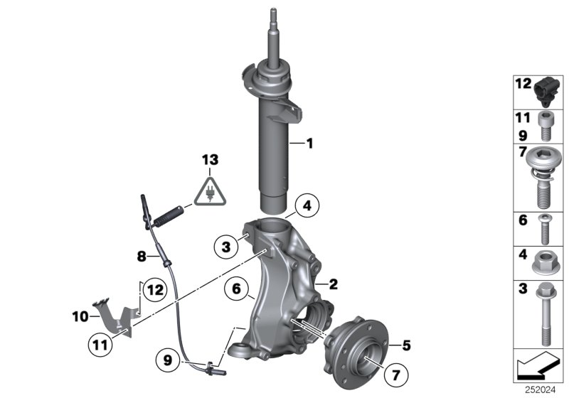 BMW 31316851339 - Ammortizzatore www.autoricambit.com