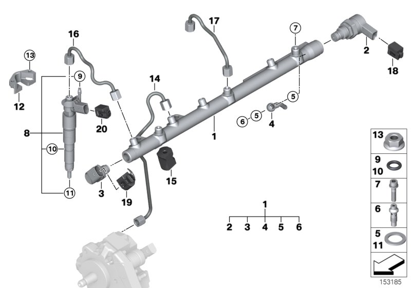 BMW 13 53 7 792 721 - Supporto polverizzatore www.autoricambit.com