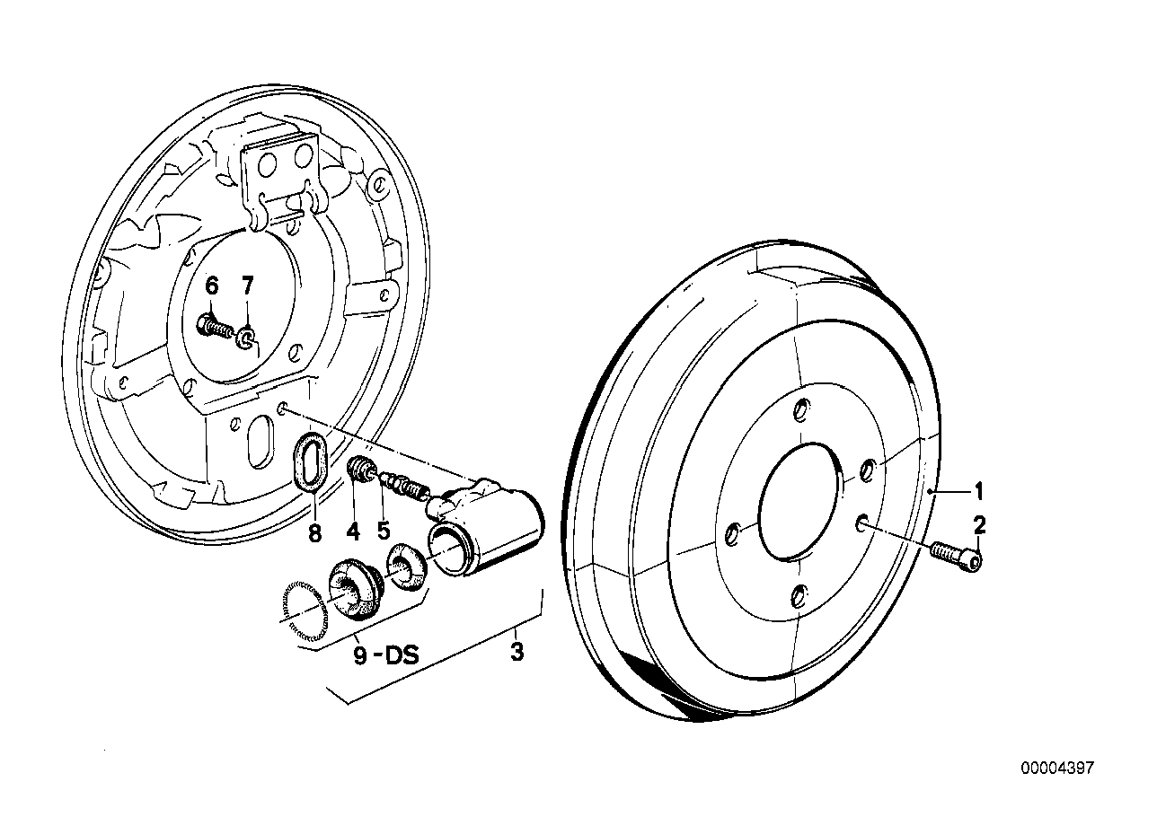 BMW 34211158556 - Tamburo freno www.autoricambit.com