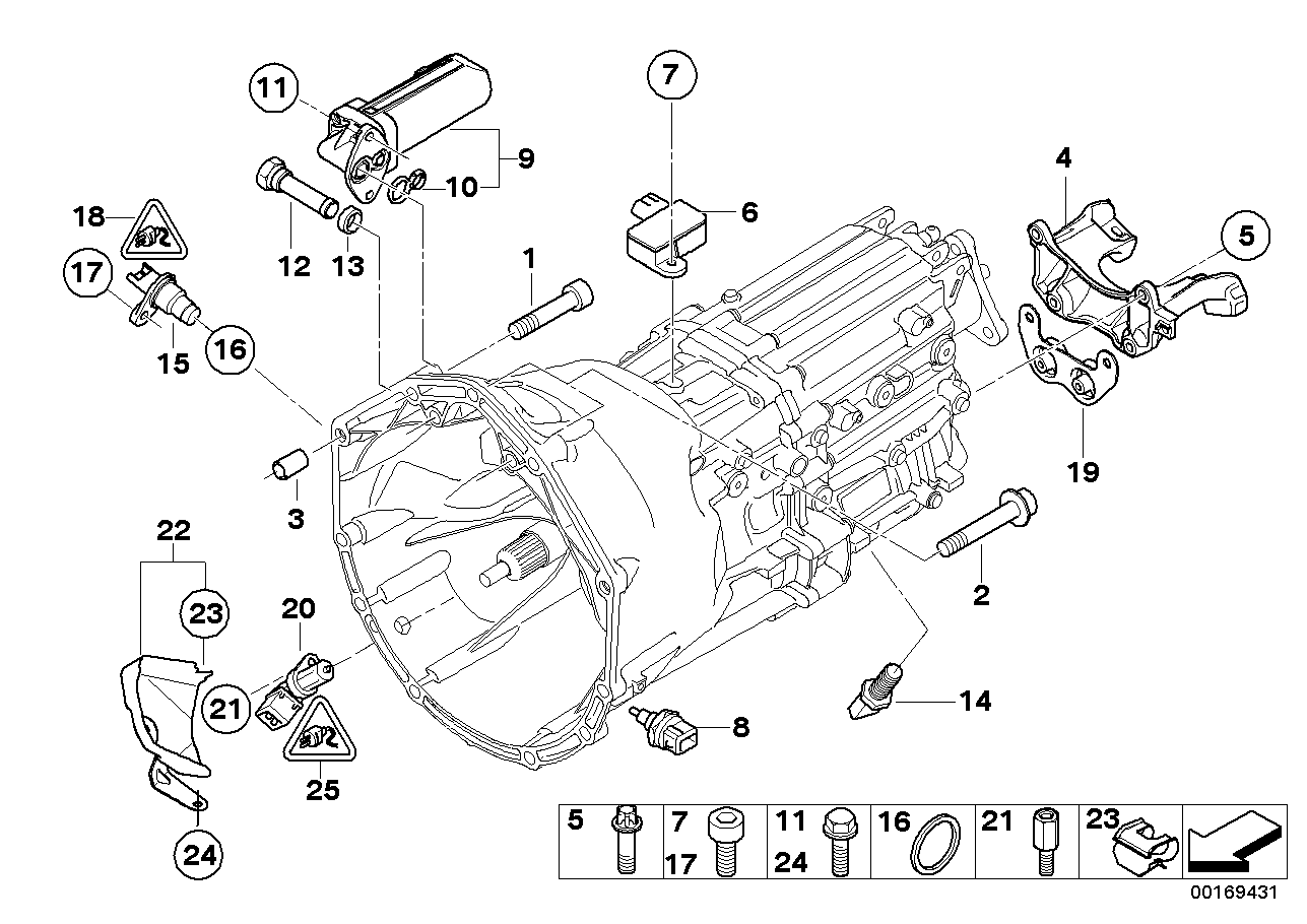 BMW 13 62 7 525 015 - Generatore di impulsi, Albero a gomiti www.autoricambit.com