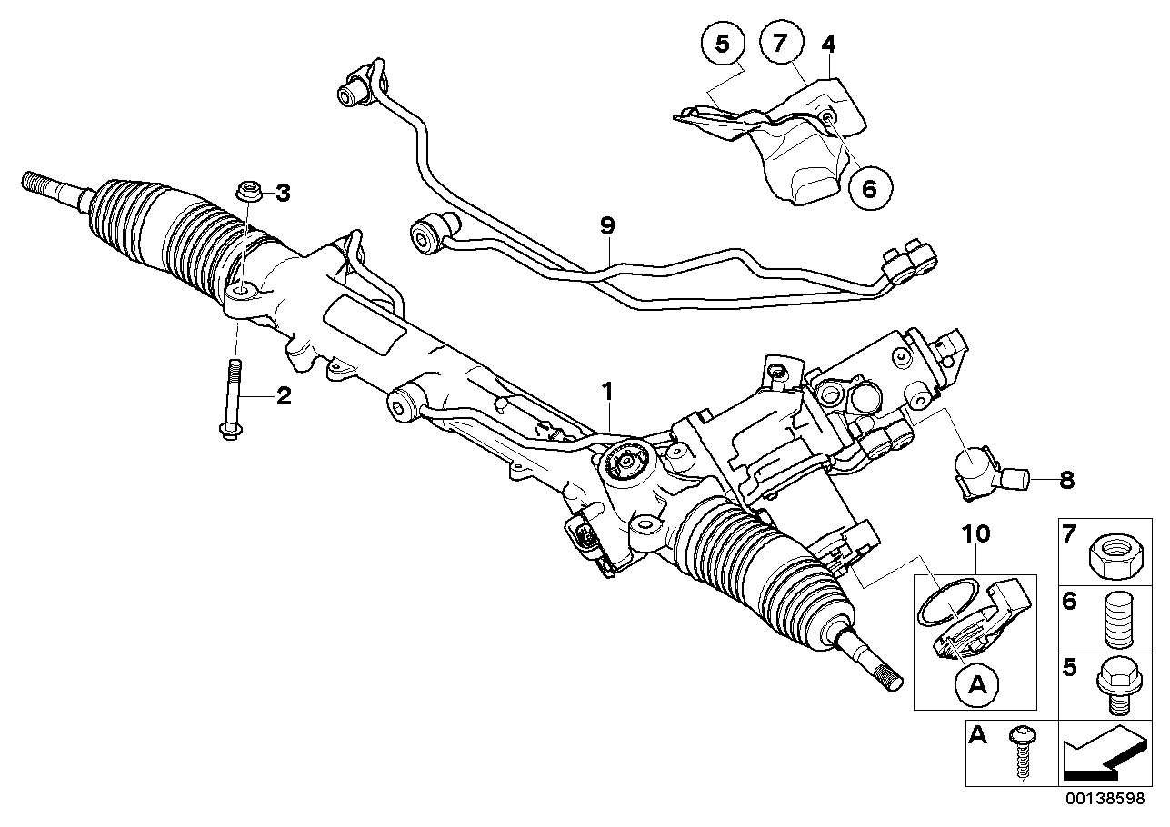 BMW 32 10 6 777 494 - Scatola guida www.autoricambit.com