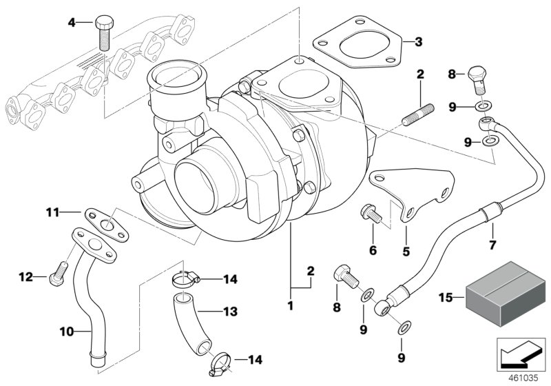 BMW 11652248906* - Turbocompressore, Sovralimentazione www.autoricambit.com