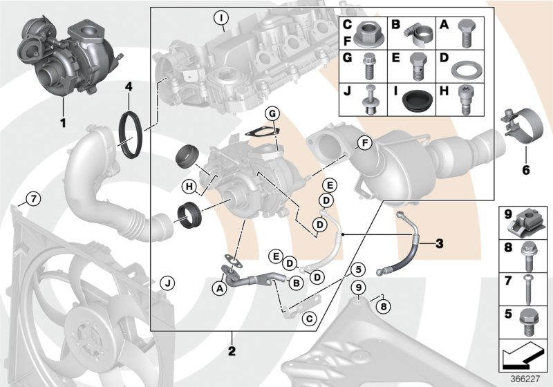 BMW 11657794022* - Turbocompressore, Sovralimentazione www.autoricambit.com