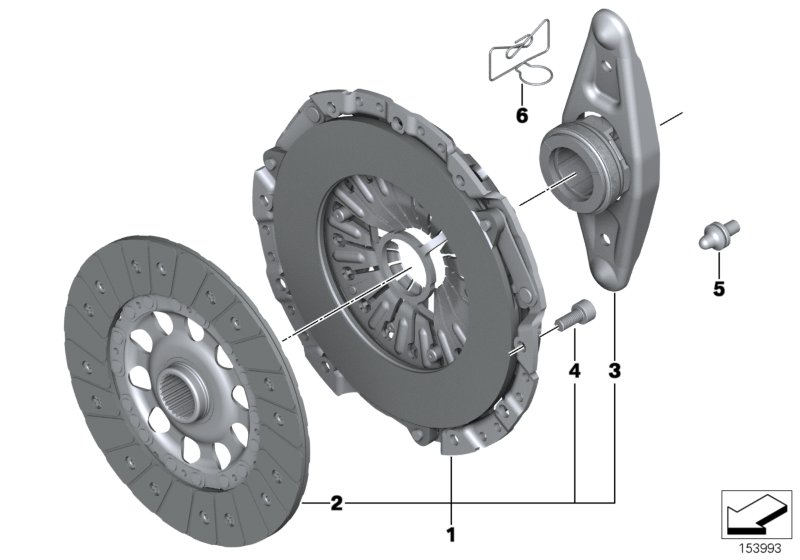 BMW 21 20 7 599 307 - Kit frizione www.autoricambit.com