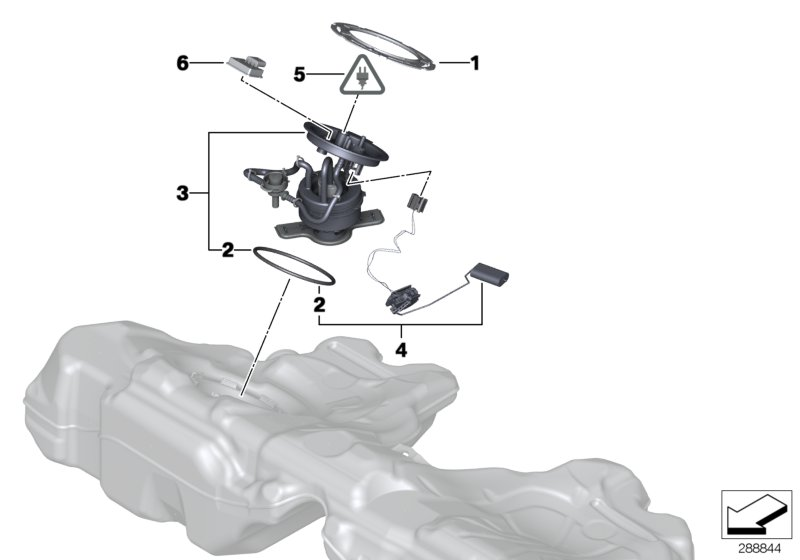 BMW 16 11 7 260 636 - Gruppo alimentazione carburante www.autoricambit.com