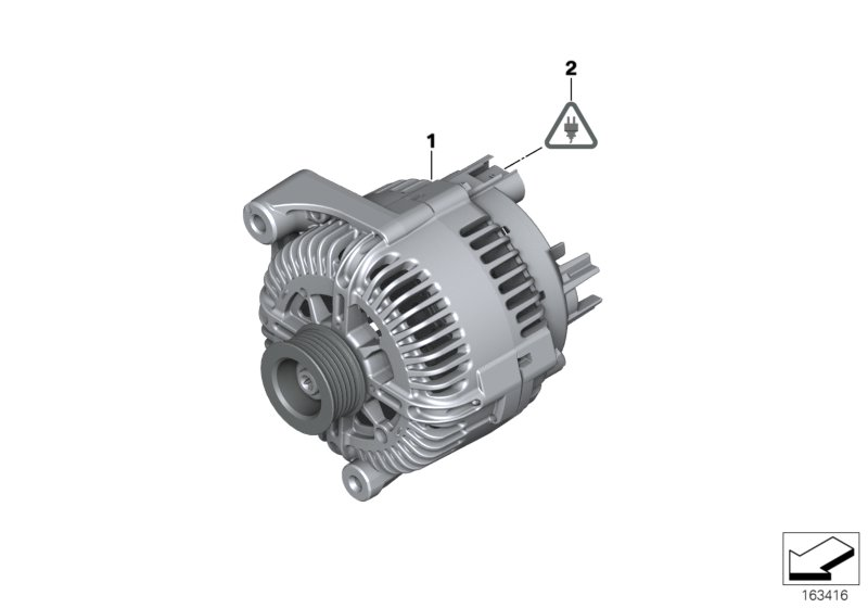 BMW 12317558220 - Alternatore www.autoricambit.com