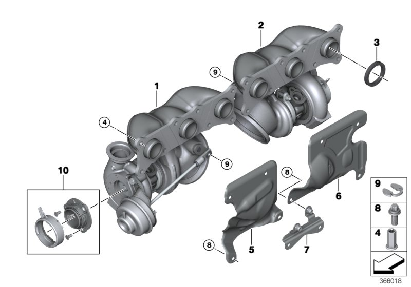 BMW 11657593016 - Turbocompressore, Sovralimentazione www.autoricambit.com