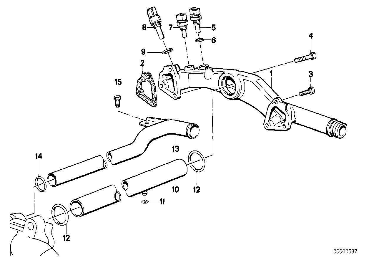 BMW 13621707366 - Sensore, Temperatura refrigerante www.autoricambit.com