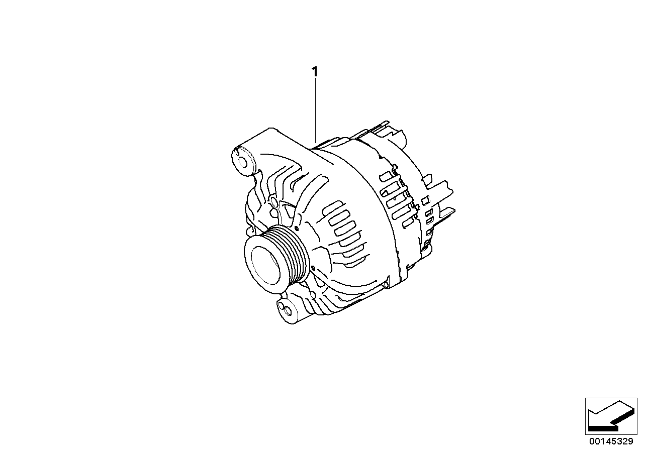 BMW 12 31 7 797 661 - Alternatore www.autoricambit.com