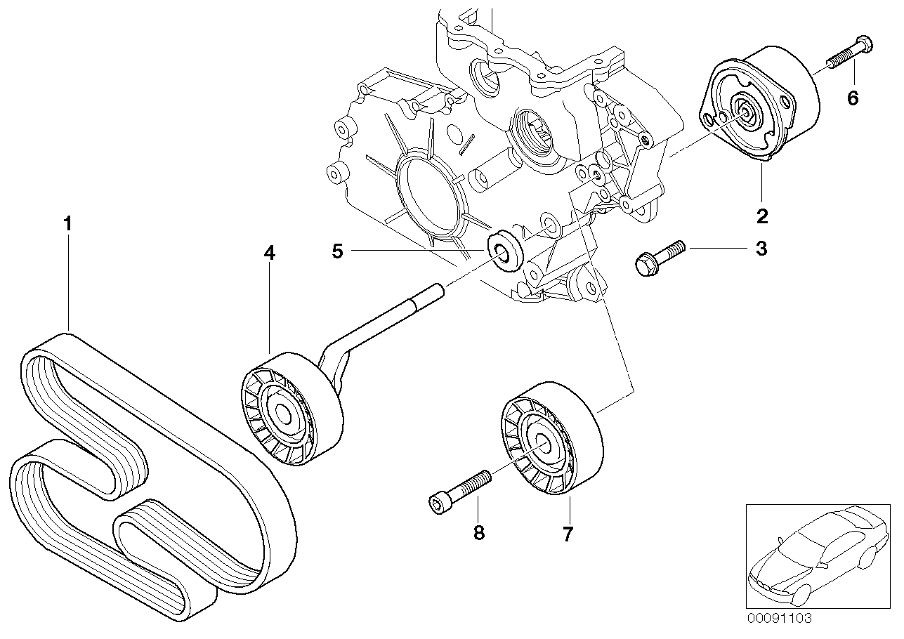 MAZDA 11287786075 - Cinghia Poly-V www.autoricambit.com