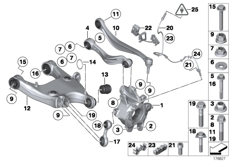 BMW 33 32 6 782 131 - Sospensione a ruote indipendenti www.autoricambit.com