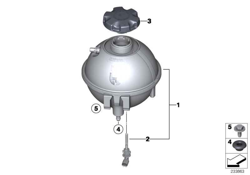 BMW 17 13 8 616 418 - Serbatoio compensazione, Refrigerante www.autoricambit.com