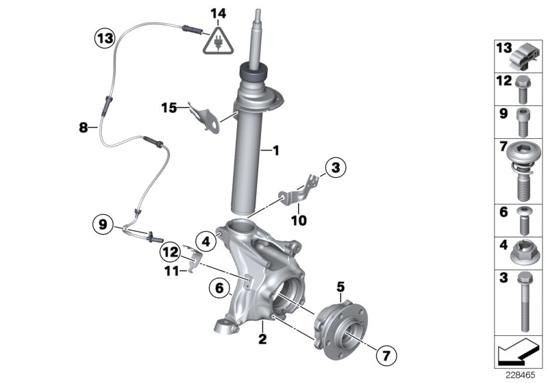 BMW 31206870725 - Kit cuscinetto ruota www.autoricambit.com