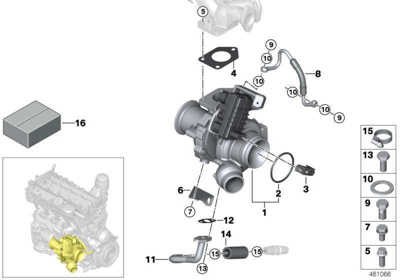 BMW 11658519476 - Turbocompressore, Sovralimentazione www.autoricambit.com