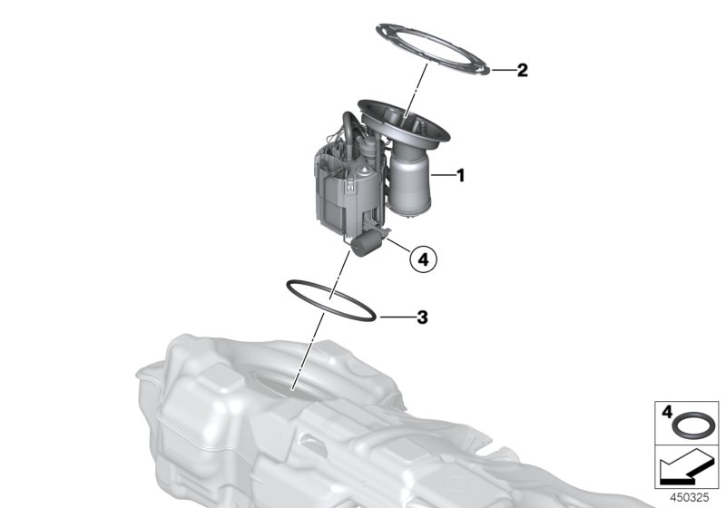 BMW 16117243972 - Gruppo alimentazione carburante www.autoricambit.com