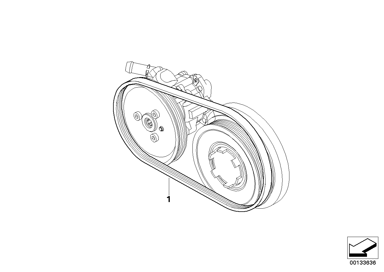 BMW 11 28 7 791 786 - Cinghia Poly-V www.autoricambit.com