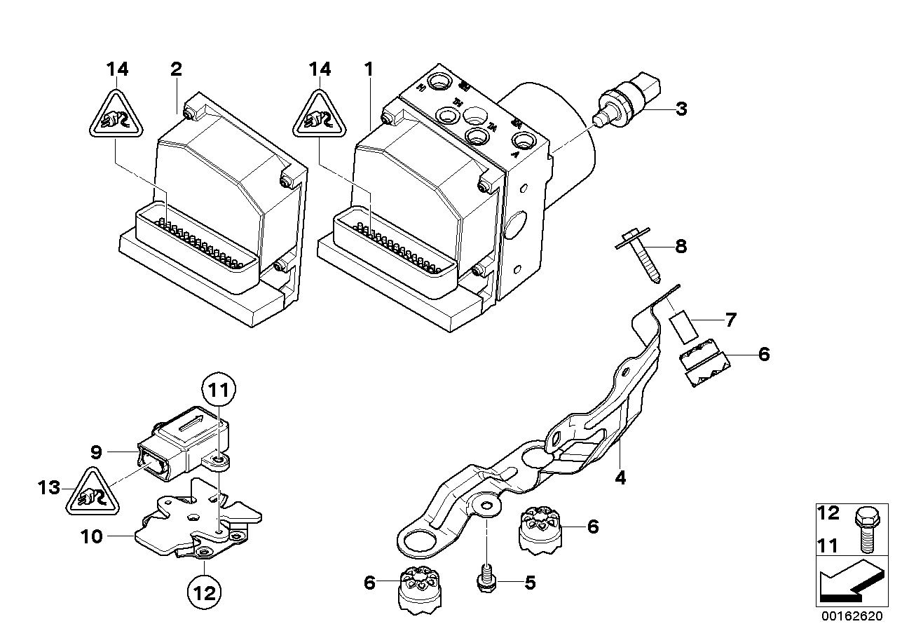 BMW 34 52 2 285 131 - Kit centralina www.autoricambit.com