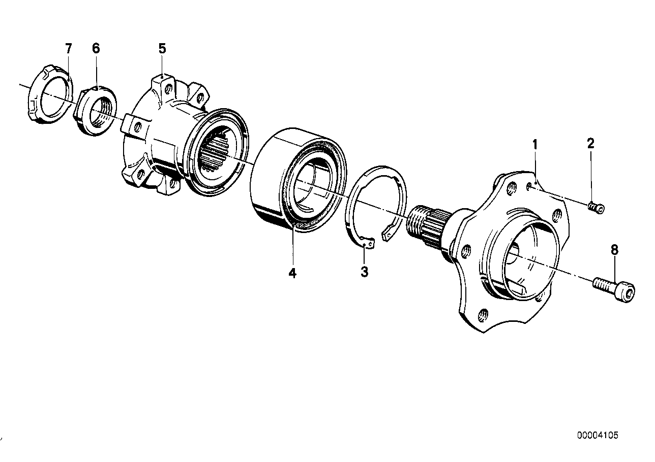 BMW 33411123415 - Kit cuscinetto ruota www.autoricambit.com