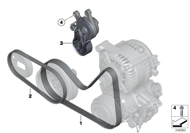 BMW 11 28 7 618 848 - Cinghia Poly-V www.autoricambit.com