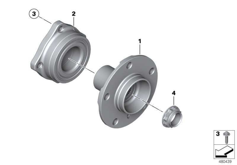 BMW 33406850156 - Kit cuscinetto ruota www.autoricambit.com