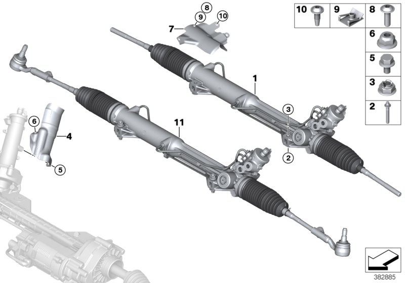 BMW 32 10 6 777 463 - Scatola guida www.autoricambit.com