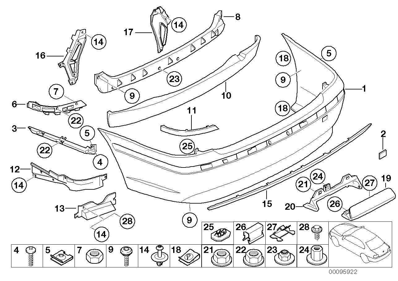 BMW 51 71 8 254 528 - Bullone/Vite www.autoricambit.com