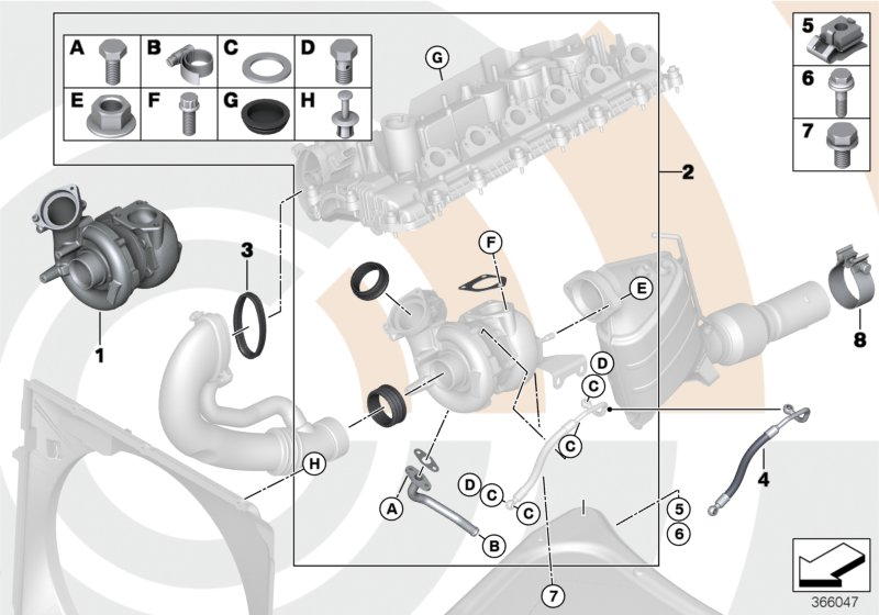 BMW 11657789083* - Turbocompressore, Sovralimentazione www.autoricambit.com