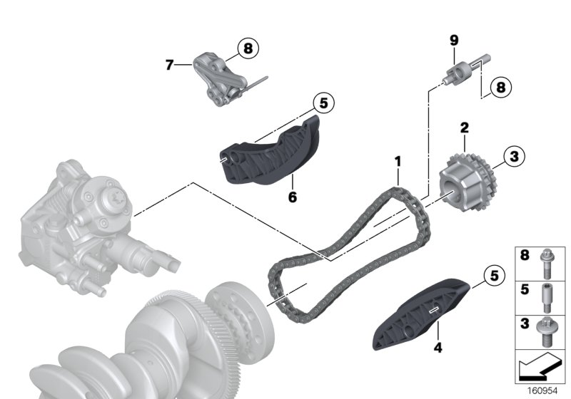 BMW 13 52 8 570 652 - Kit catena distribuzione www.autoricambit.com