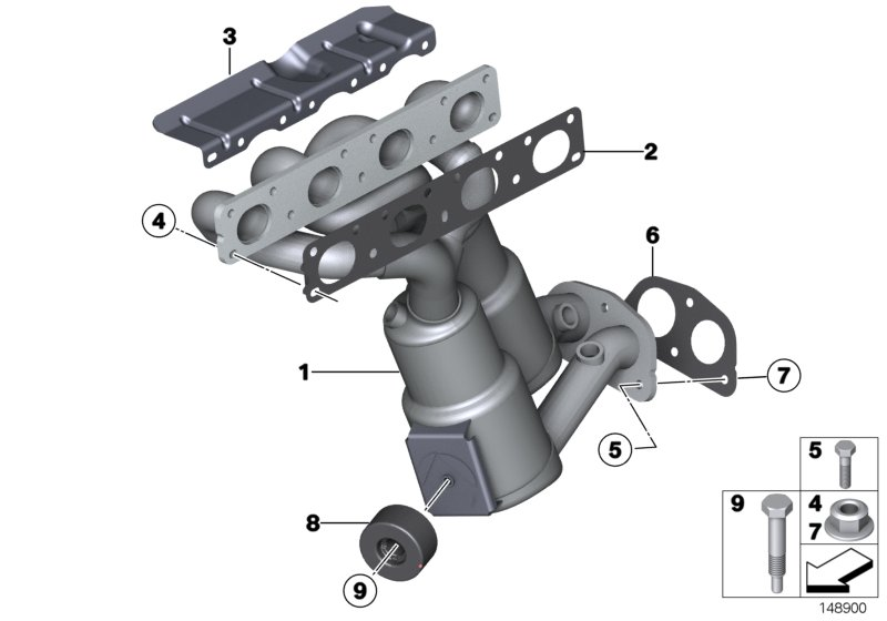 BMW 18407525460 - Catalizzatore www.autoricambit.com