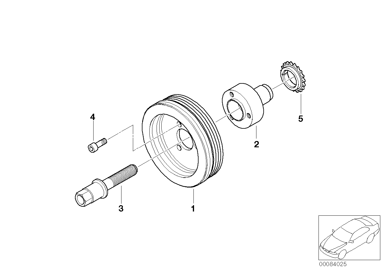 BMW 11 23 7 503 107 - Kit bulloni, Ruote dentate (Catena distribuzione) www.autoricambit.com