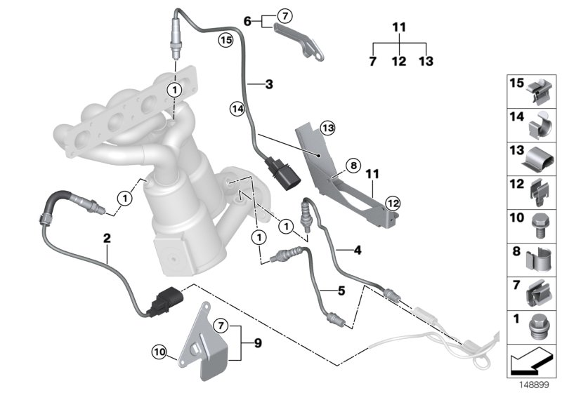 BMW 11787512985 - Sonda lambda www.autoricambit.com