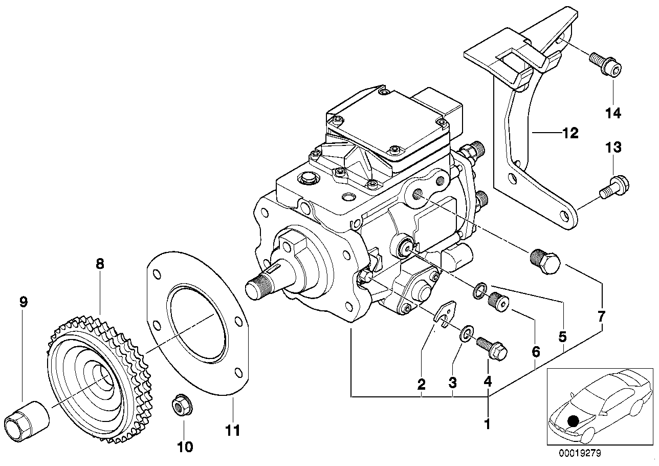 BMW 13 51 2 248 189 - Guarnizione www.autoricambit.com