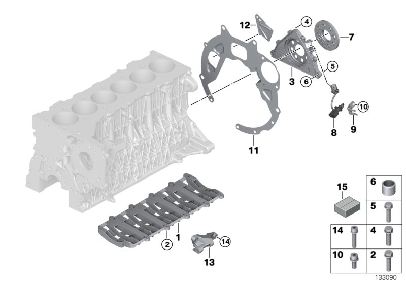 Mini 13 62 7 809 334 - Crankshaft sensor www.autoricambit.com