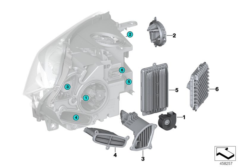 BMW 63117354974 - Centralina, Illuminazione www.autoricambit.com