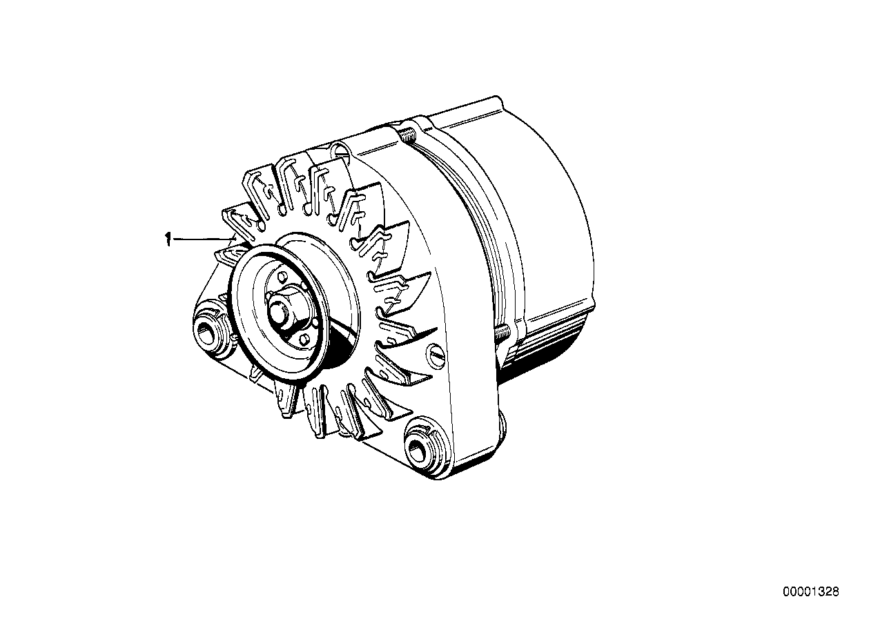 BMW 12 31 1 711 375 - Alternatore www.autoricambit.com