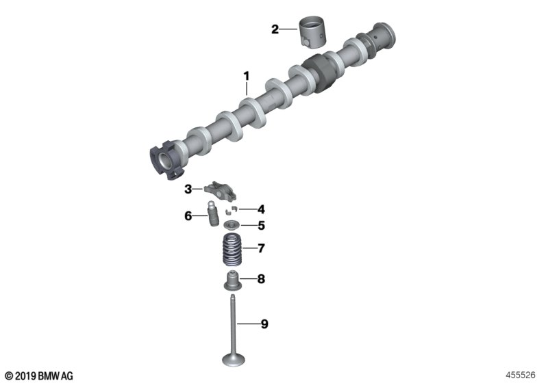 BMW 11 34 0 035 853 - Kit guarnizioni, Stelo valvola www.autoricambit.com