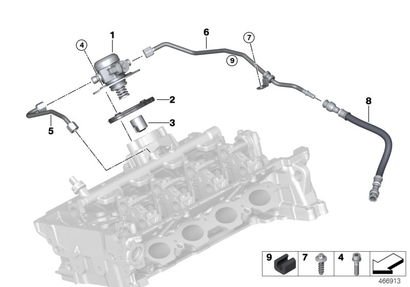 BMW 11 12 8 618 520 - Guarnizione, Pompa carburante www.autoricambit.com