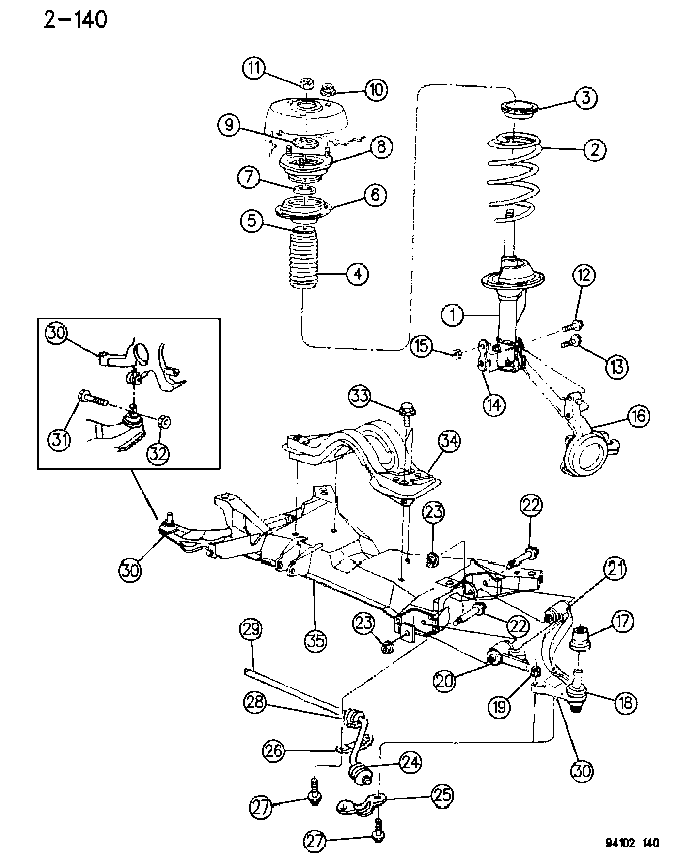 Jeep 4449 553 - Giunto di supporto / guida www.autoricambit.com