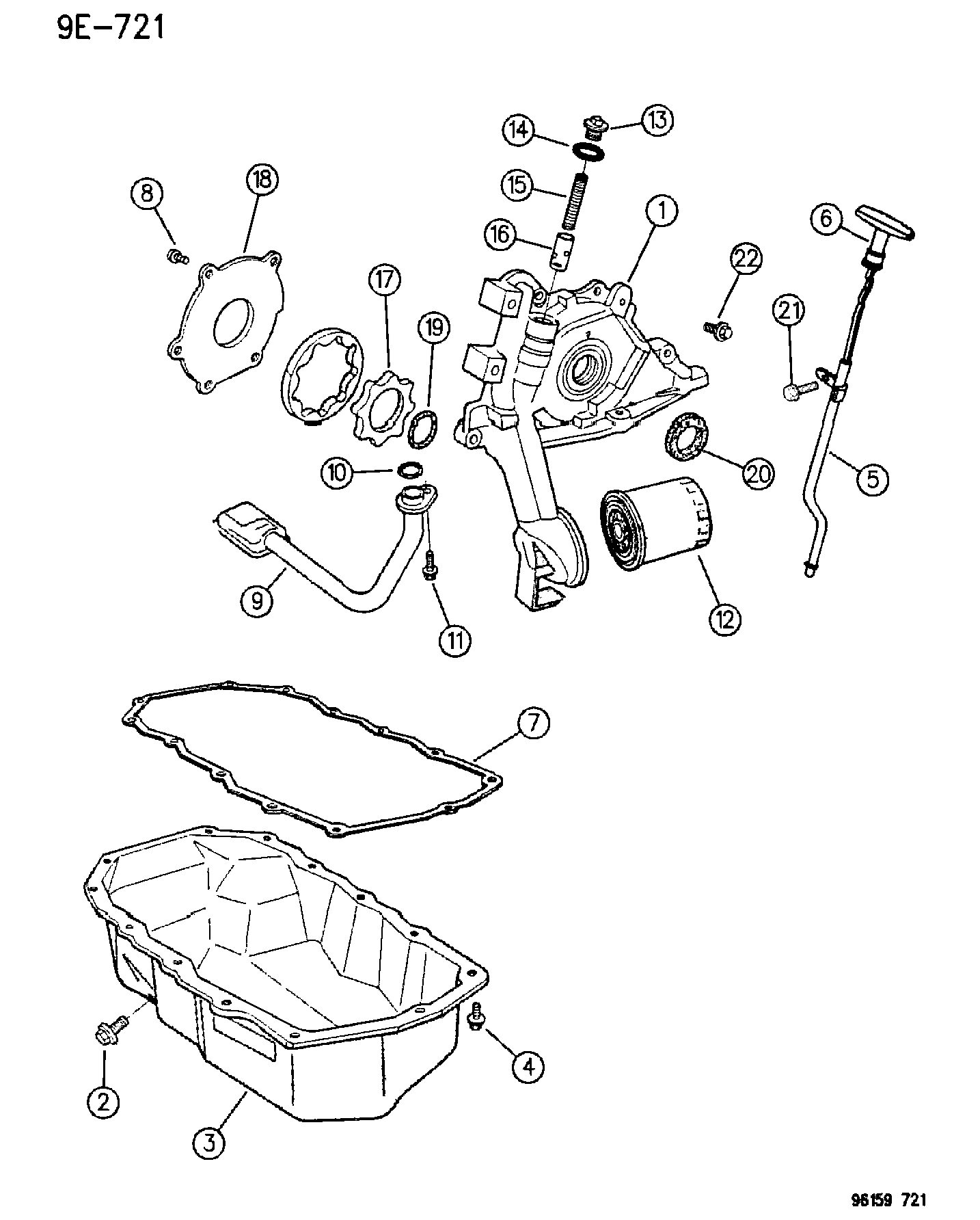 Jeep 650 4018 - Vite di chiusura, vaschetta dell'olio www.autoricambit.com